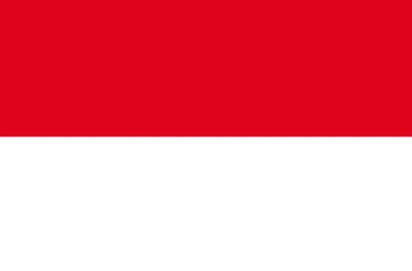 Bandera de Indonesia — Foto de Stock
