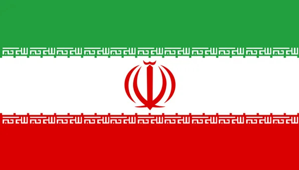 Flaga Iranu — Zdjęcie stockowe