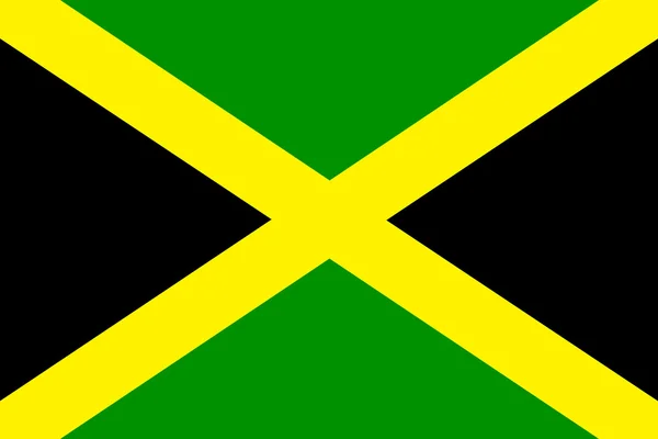 Zászló Jamaica — Stock Fotó