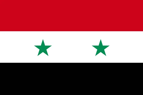 Syriens flag - Stock-foto
