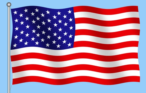 Bandera de los estados unidos — Foto de Stock