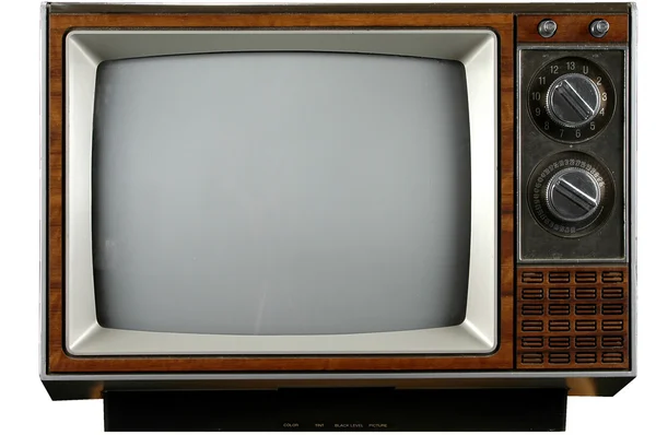 Televisión vintage Fotos de stock libres de derechos