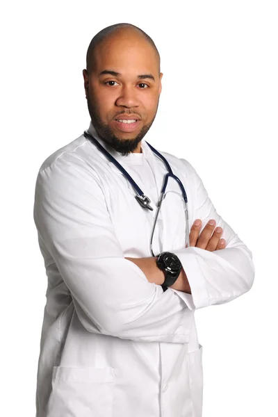 Médico afroamericano — Foto de Stock