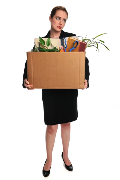 Young Worker Upset Over Loosing Job — Stock Photo, Image