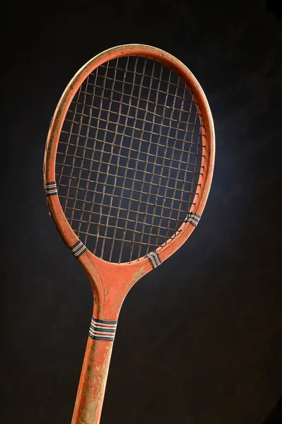 Vintage Tennis Racket — Stock Photo, Image