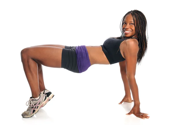 Young Woman Stretching — Stock Photo, Image