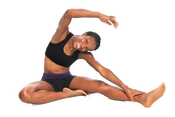 Woman Stretching — Stockfoto
