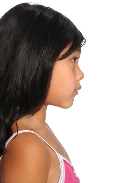 Perfil de Asican Child — Foto de Stock