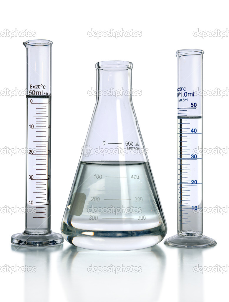 Laboratory Glassware With Liquids Stock Photo by ©ginosphotos1 18417083