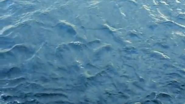 海の波の映像です 背景となる抽象的な海 — ストック動画
