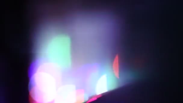 Fuite Lumière Classique Fuite Lumière Jaune Horizon Classy Lentille Fuites — Video