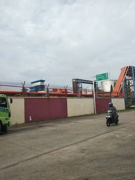 Teluk Bayur Konteyner Limanı Padang Batı Sumatra Mayıs 2022 Deniz — Stok fotoğraf