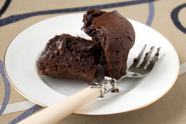 Chocolate muffins — Stock Photo, Image