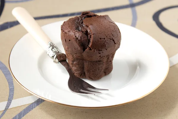 Chocolate muffins — Stock Photo, Image