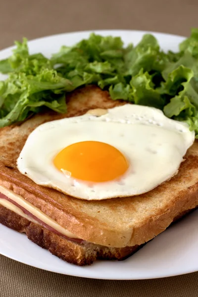 Croque madame — Foto Stock