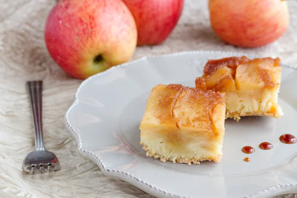 Charlotte gâteau aux pommes — Photo