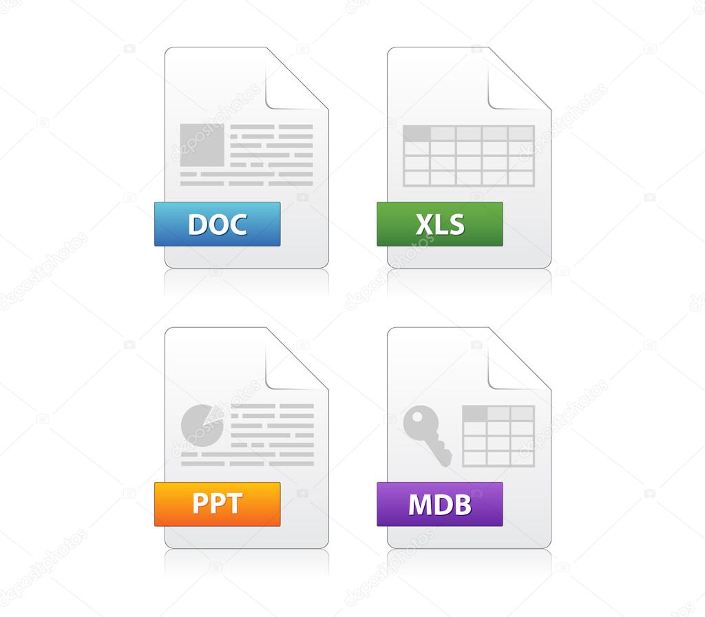 Icons for file extensions