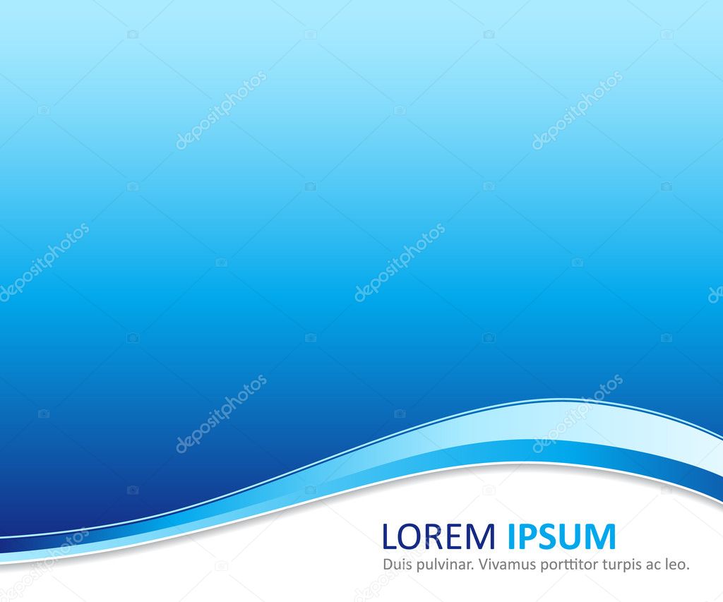 Blue abstract background vector