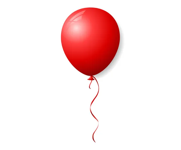 Ballon rouge — Image vectorielle