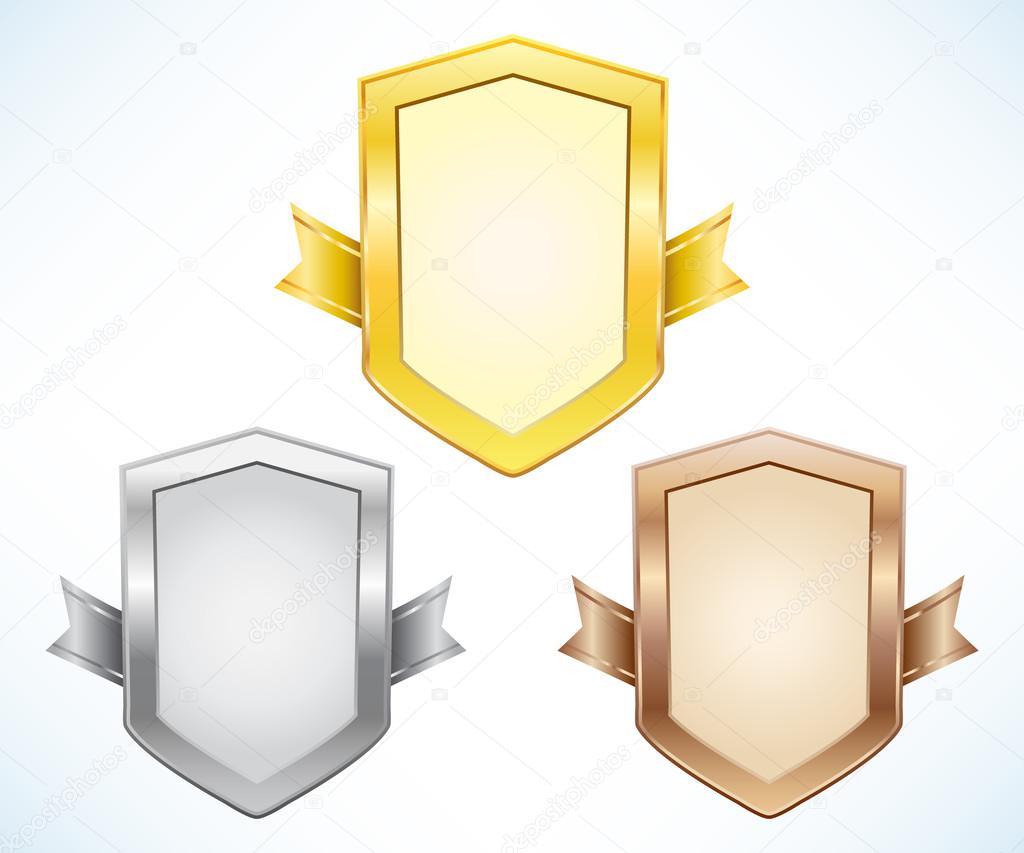 Gold, silver and bronze seal of quality