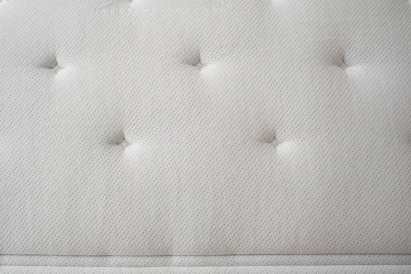Dettaglio Del Materiale Spugnoso Del Tessuto Superiore Materasso Sonno Confortevole — Foto Stock