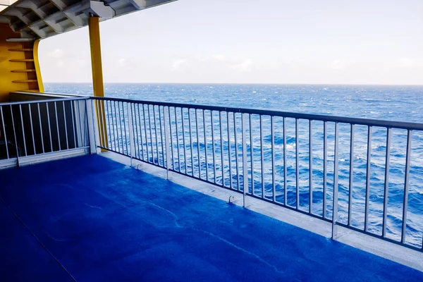 View Ocean Deck Ship — Stock Photo, Image