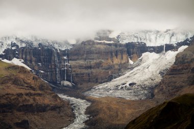 Morsarjokull glacier, Skaftafell National Park, Iceland clipart