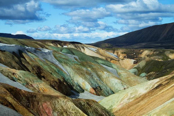 Landmannalaugar 山冰岛 — 图库照片