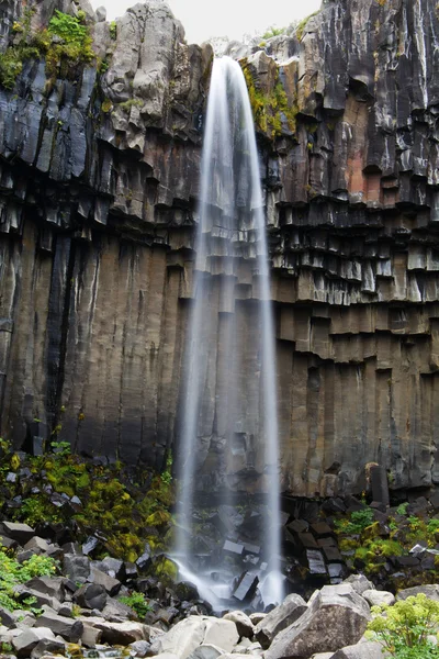 Svartifoss waterfall, Iceland Stock Photo