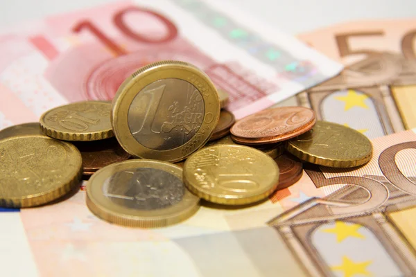 Waluty euro — Zdjęcie stockowe