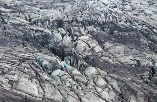 Skaftafellsjokull glacier moraine, Skaftafell National Park, Iceland — Stock Photo, Image
