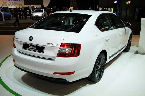 Skoda Octavia 3rd Generation on display at the 11th edition of International Autosalon Brno — Stock Photo, Image