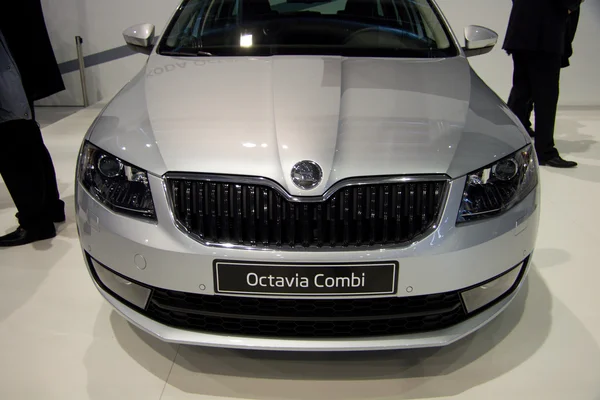 Skoda Octavia 3rd Generation on display at the 11th edition of International Autosalon Brno — Stock Photo, Image