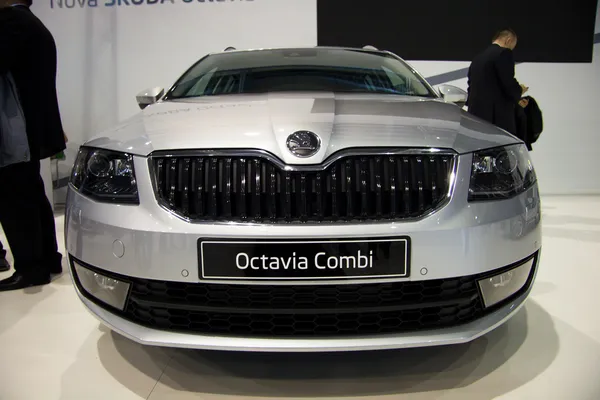 Skoda Octavia 3rd Generation on display at the 11th edition of International Autosalon Brno — Stock Photo, Image