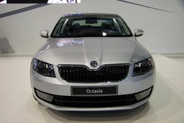 Skoda Octavia 3rd Generation on display at the 11th edition of International Autosalon Brno — Stock Photo, Image