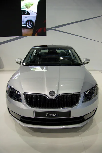 Skoda Octavia 3rd Generation on display at the 11th edition of International Autosalon Brno — Stock Photo, Image