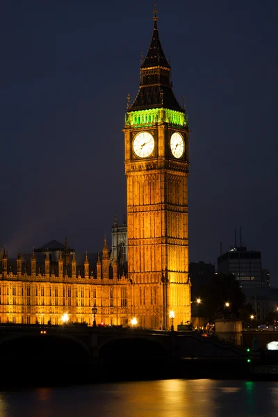 Abadia de Westminster com Big Ben, Londres — Fotografia de Stock