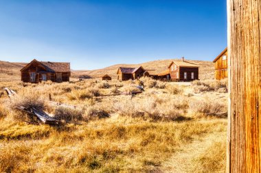 Bodie Ghost Town, Tarihi Eyalet Parkı, Kaliforniya, ABD  