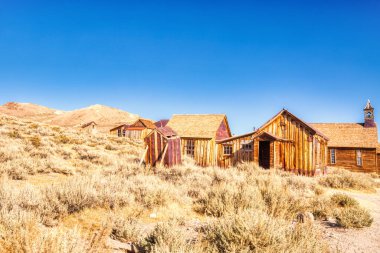 Bodie Ghost Town, Tarihi Eyalet Parkı, Kaliforniya, ABD   