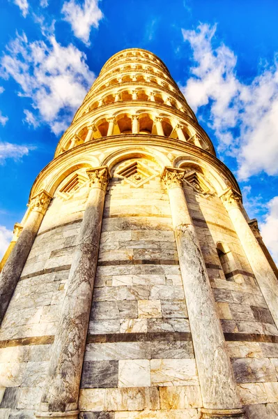 Piza Leaning Tower Torre Pisa Wschodzie Słońca Piza Włochy — Zdjęcie stockowe