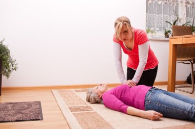 young woman tries revival