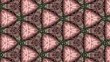 nopal orgánico caleidoscopio de flor rosa 15a