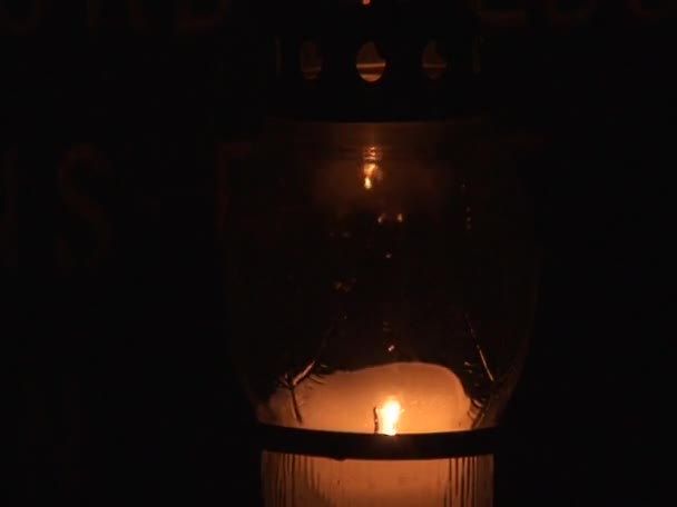 Světlo svíčky 9 — Stock video