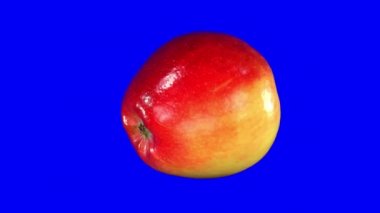 Dönen sorunsuz döngü kırmızı elma 1x