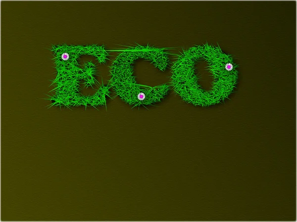 Eco symbol — Stockfoto