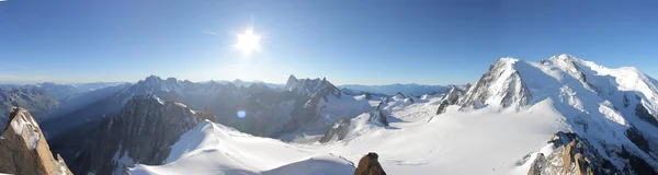 Alpinismo - aiguille du midi — Fotografia de Stock