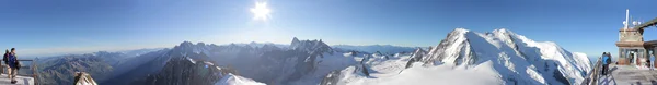 Bergbeklimmen - aiguille du midi — Stockfoto