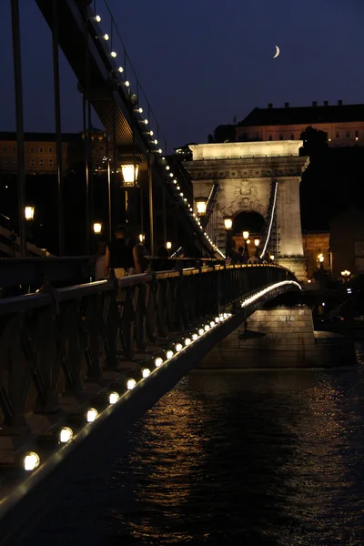 Budapest - Lánchíd — Stock Fotó