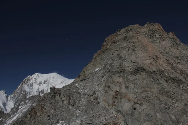 霞慕尼-aiiguille du midi — 图库照片