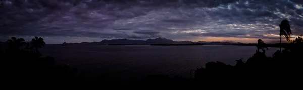 Pôr do sol no Rio de Janeiro — Fotografia de Stock